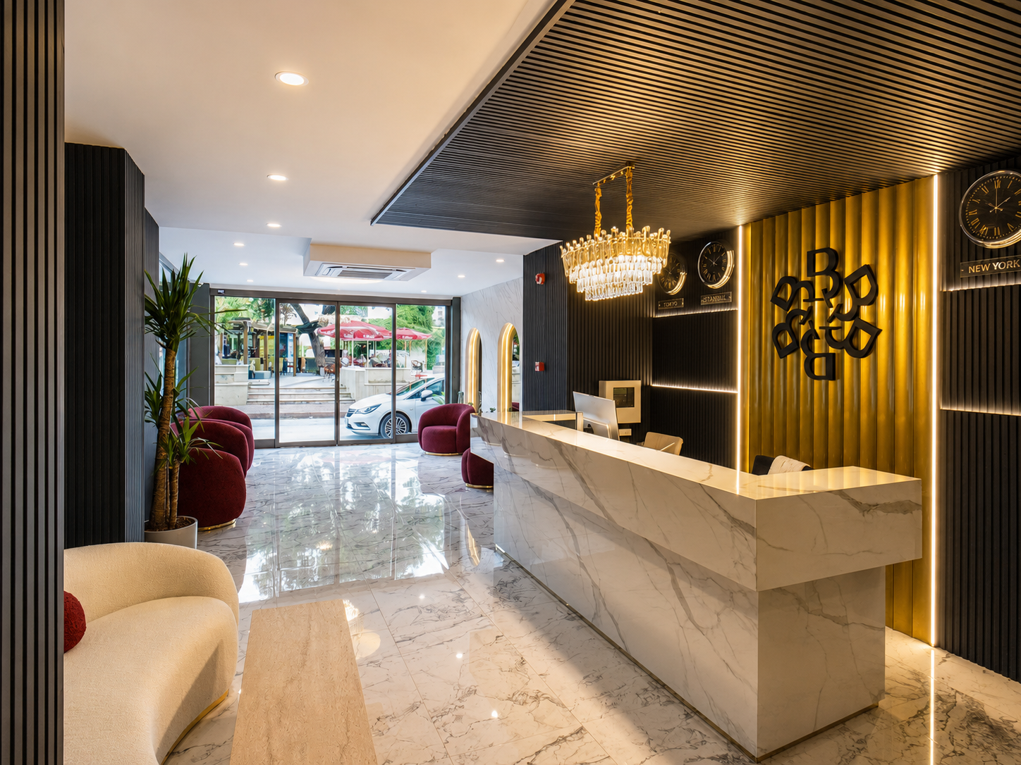 Blue&More Suite Hotel resepsiyon ve iletişim
